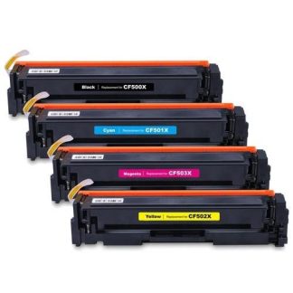 HP 202X CF500X/CF501X/CF502X/CF503X toner cartridge compatible